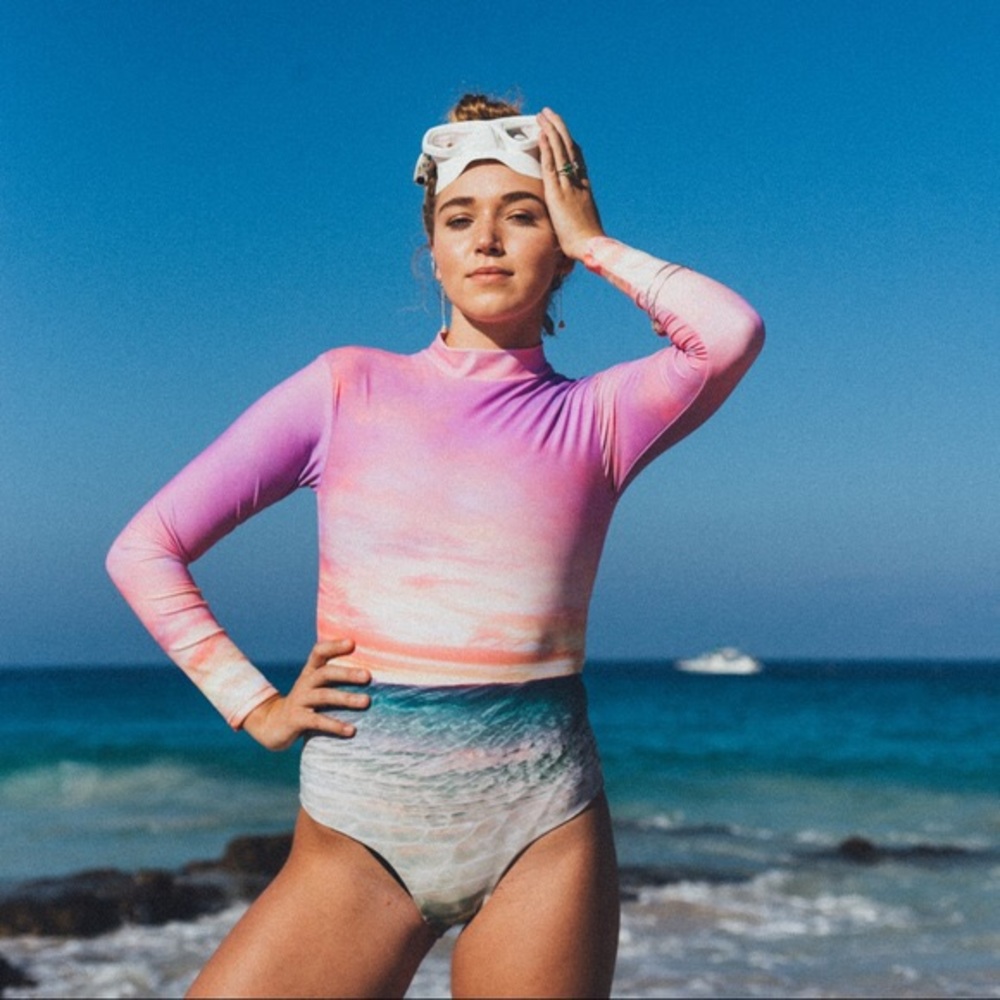 Gypsea Swimwear Okalani Long Sleeve Wetsuit